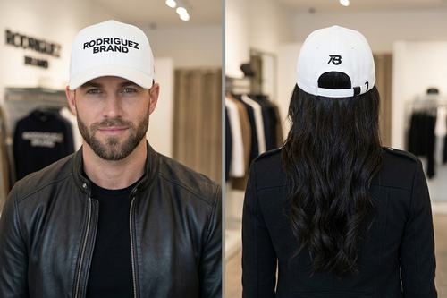 RODRIGUEZ BRAND Classic Cap — White & Black Edition