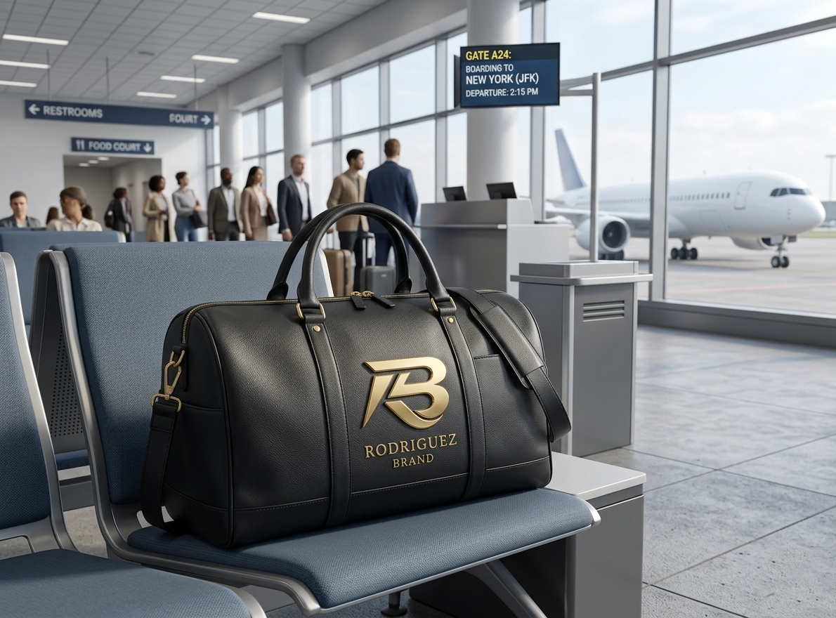 Rodriguez Brand Signature Duffle – Black Gold Edition