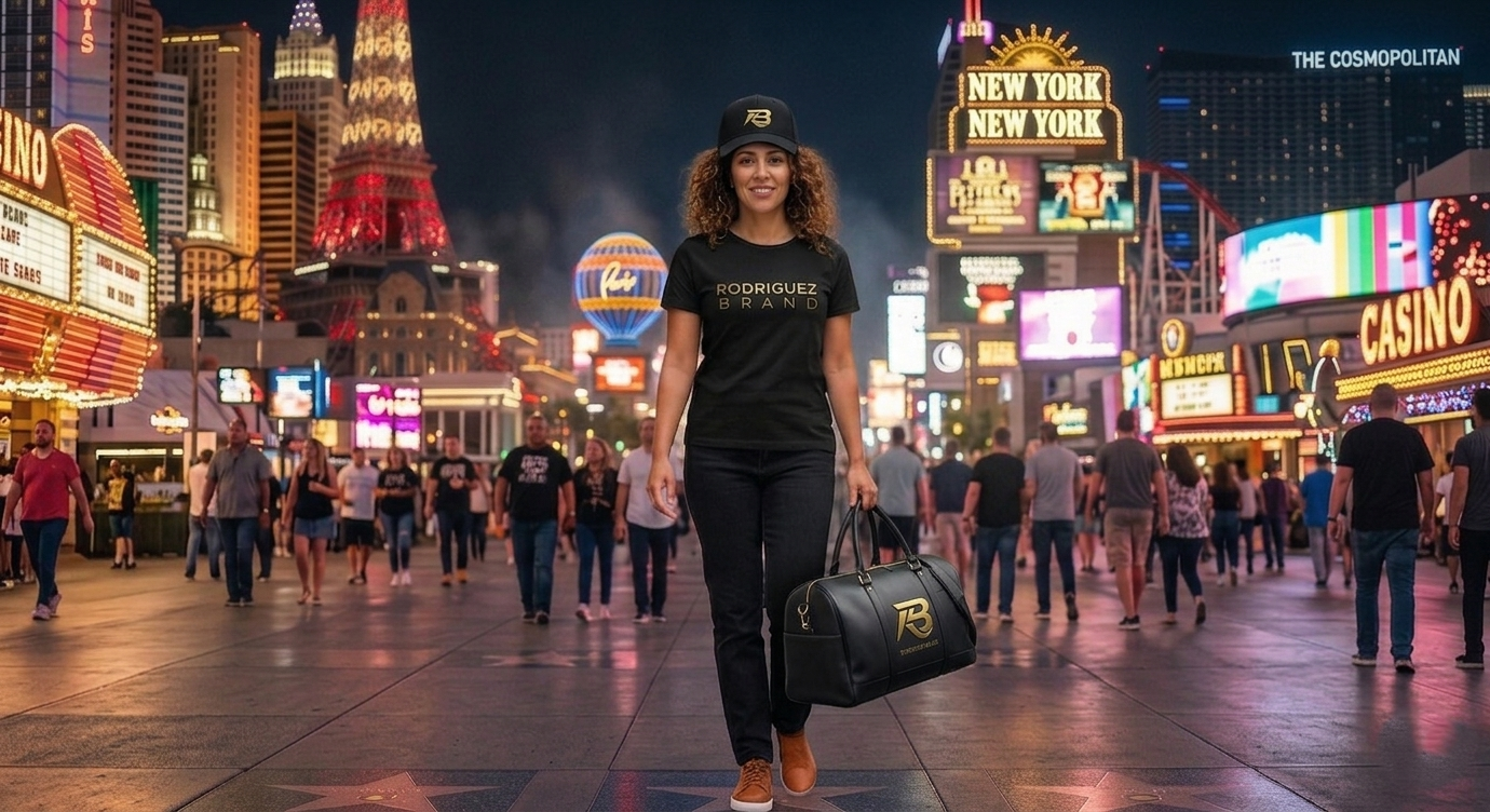 Rodriguez Brand Signature Duffle – Black Gold Edition