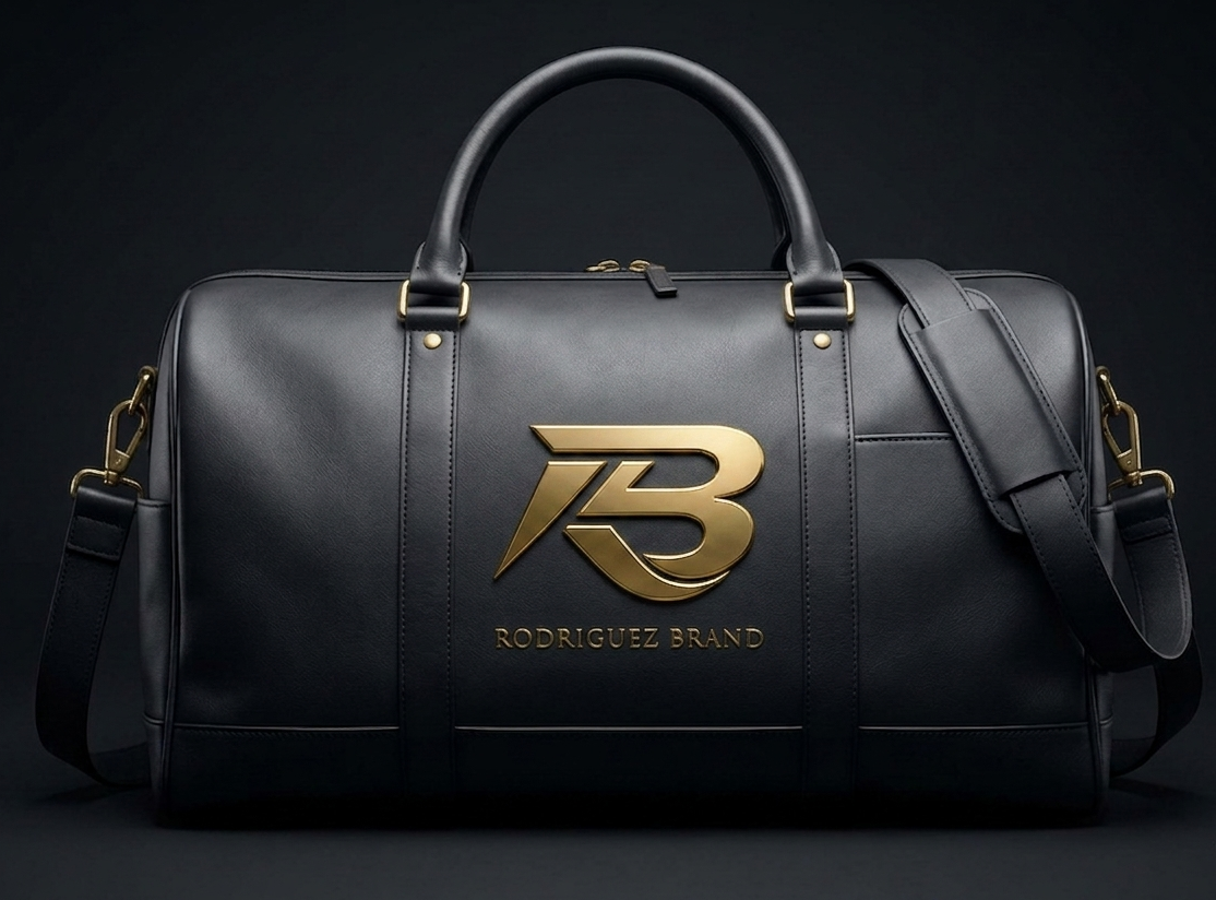 Rodriguez Brand Signature Duffle – Black Gold Edition